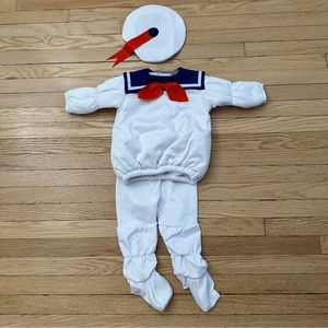 SPIRIT HALLOWEEN STAY PUFT MARSHMALLOW MAN BABY/TODDLER COSTUME 12-18 MONTHS